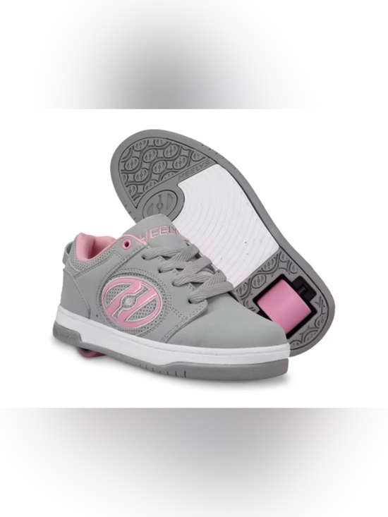 Heelys Other - Heelys Voyager Pink/Grey Skate Shoe NWT